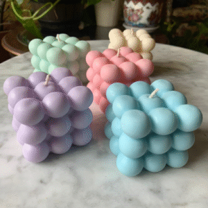 Bubble Candle (4nos) 2″- 140g