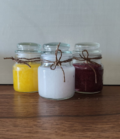 Jar Candle (Single ) 9 x 6cm - 90g